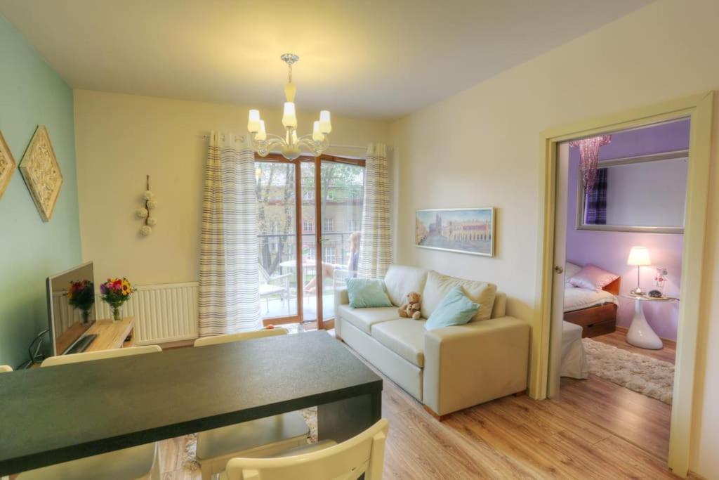 Ekskluzywny Apartament W Centrum Z Balkonem I Parkingiem Krakow Dış mekan fotoğraf