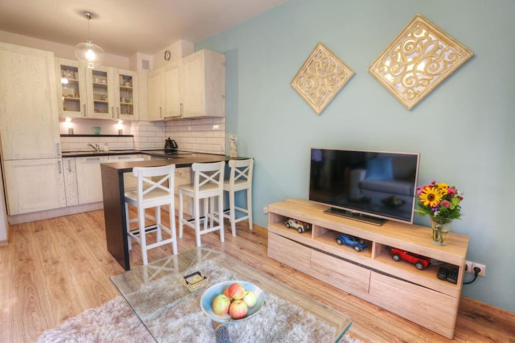 Ekskluzywny Apartament W Centrum Z Balkonem I Parkingiem Krakow Dış mekan fotoğraf
